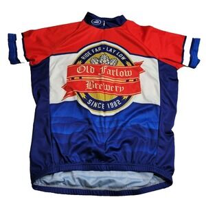 Performance Old Farlow Brewery Ride Far Lay Low Cycling Jersey Medium